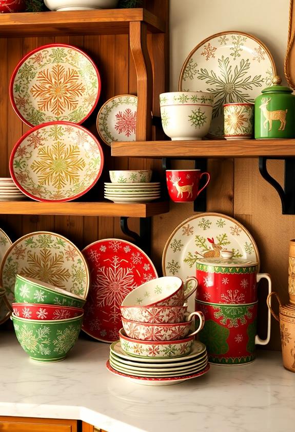 festive tableware collection