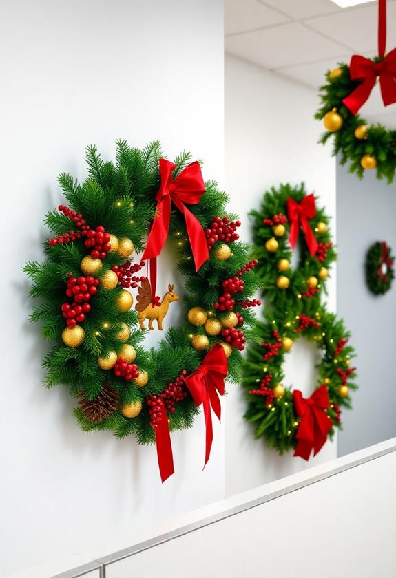 festive workplace decorations ideas