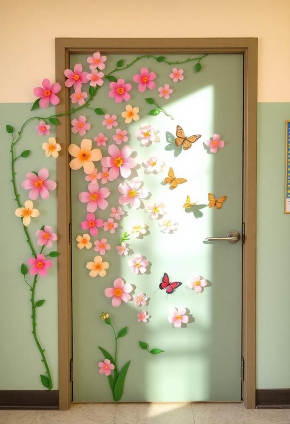 floral springtime aesthetic design