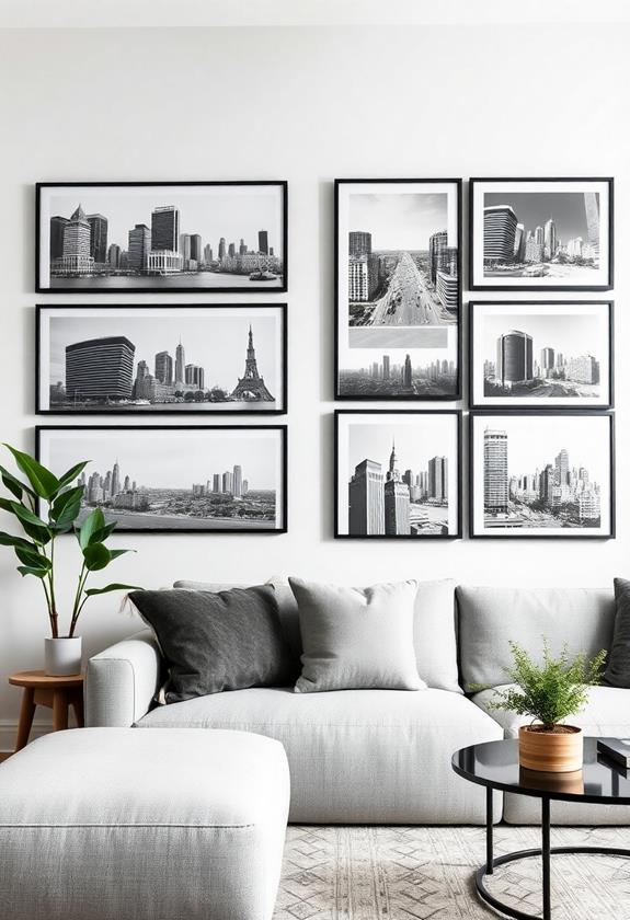 framed artistic photography collection