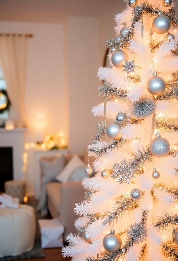 glistening metallic decorative touches