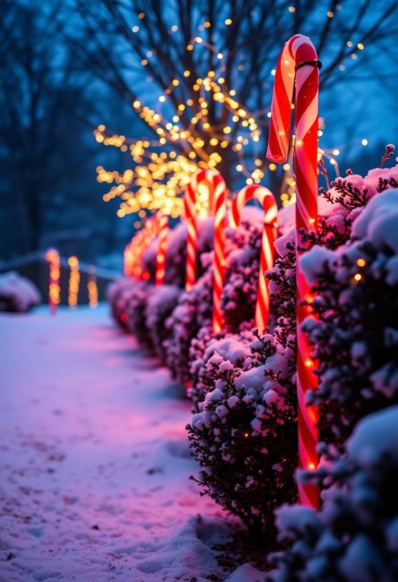 guiding light trail indicators