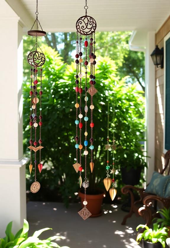 handcrafted musical garden decor