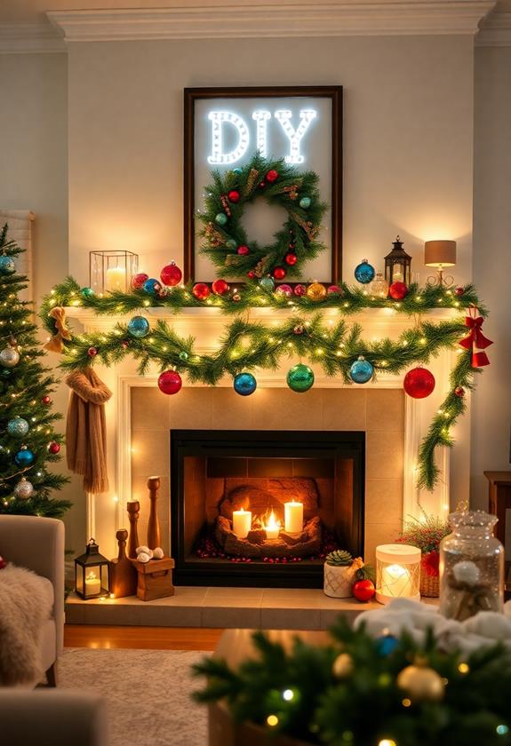 handmade holiday decoration showcase