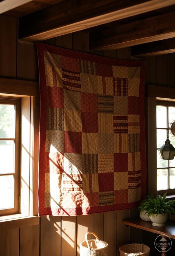 handmade textile art pieces