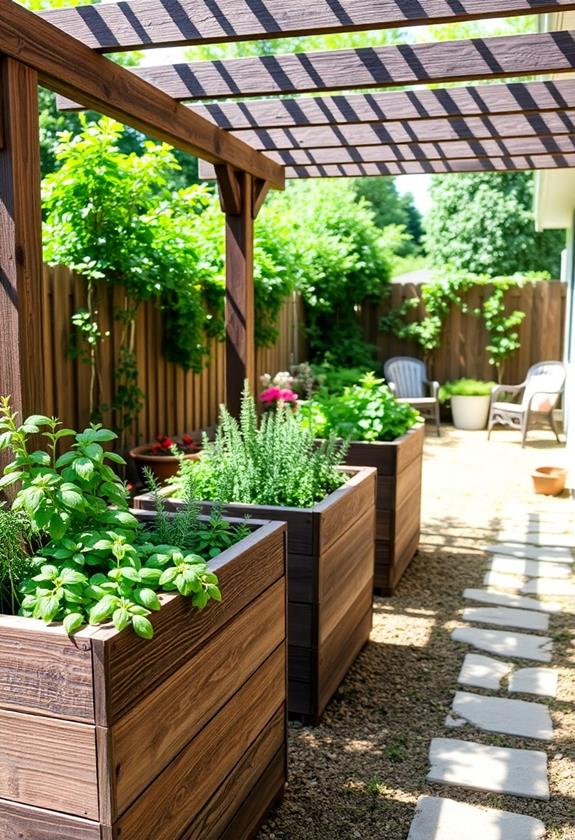 herb garden container ideas