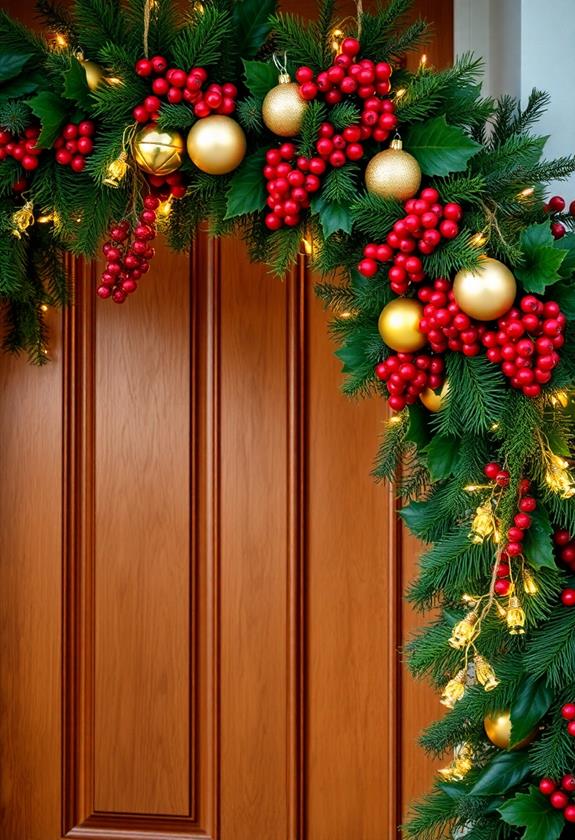 holiday decorative door accents