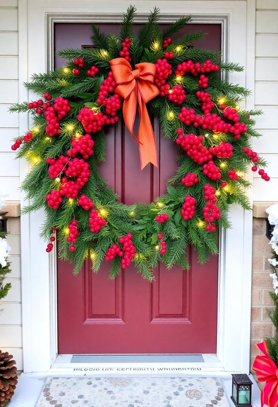 holiday door decor ideas