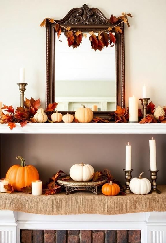 holiday mantelpiece decoration ideas