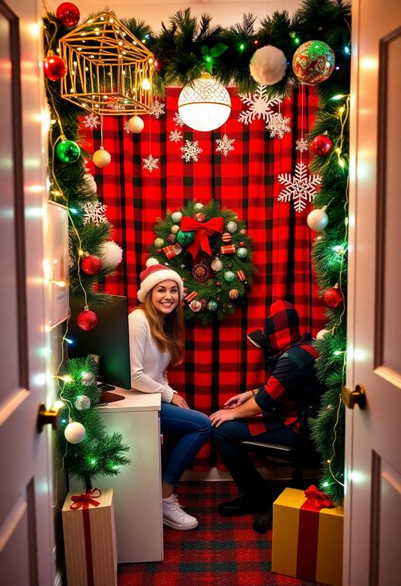 holiday themed picture spot