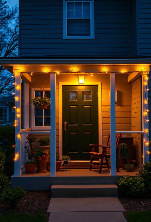 illuminate with string lights