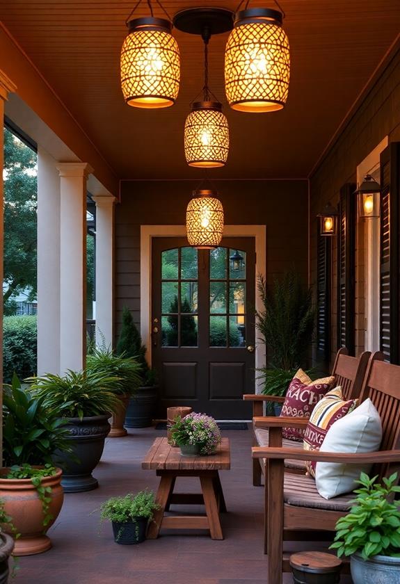 illuminated decorative light fixtures