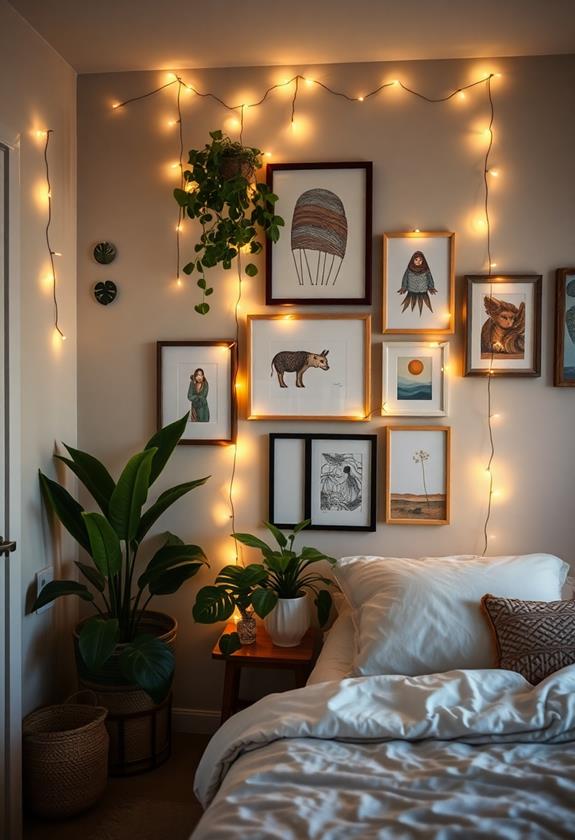 illuminated decorative light installations