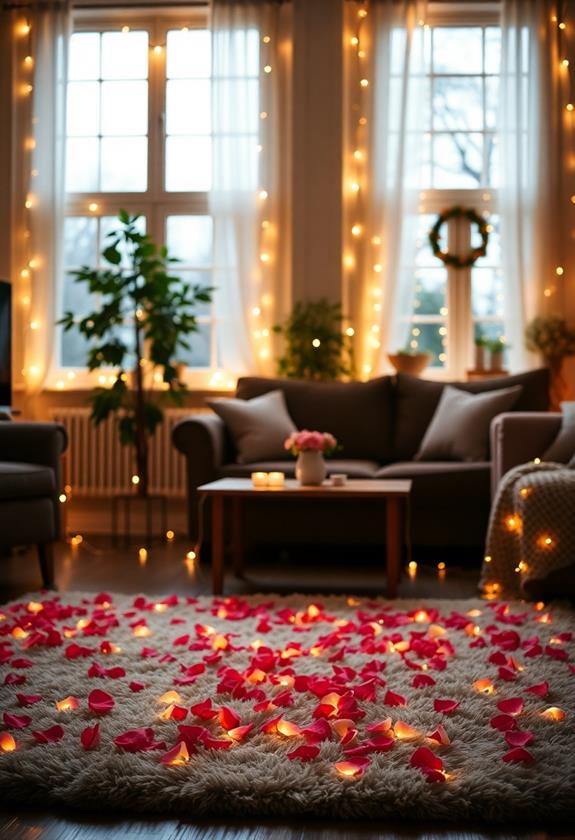 illuminated decorative string lights