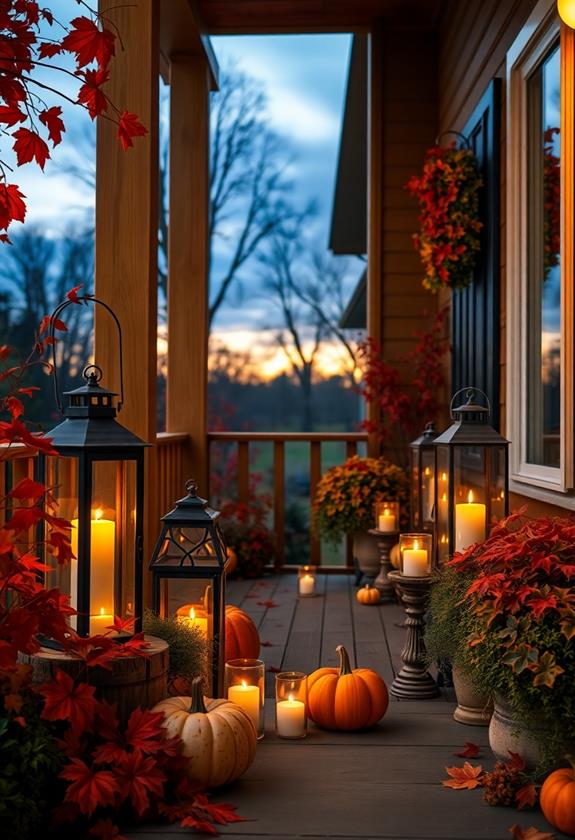 illuminated festive decorations