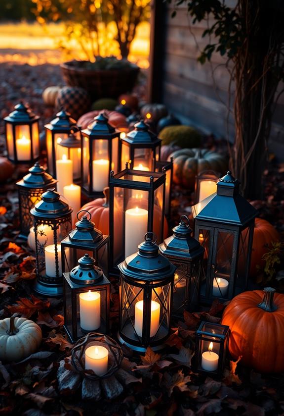 illuminated garden decorations