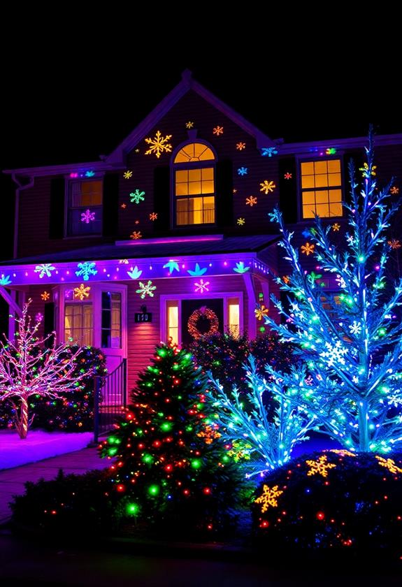 illuminated visual spectacles ahead