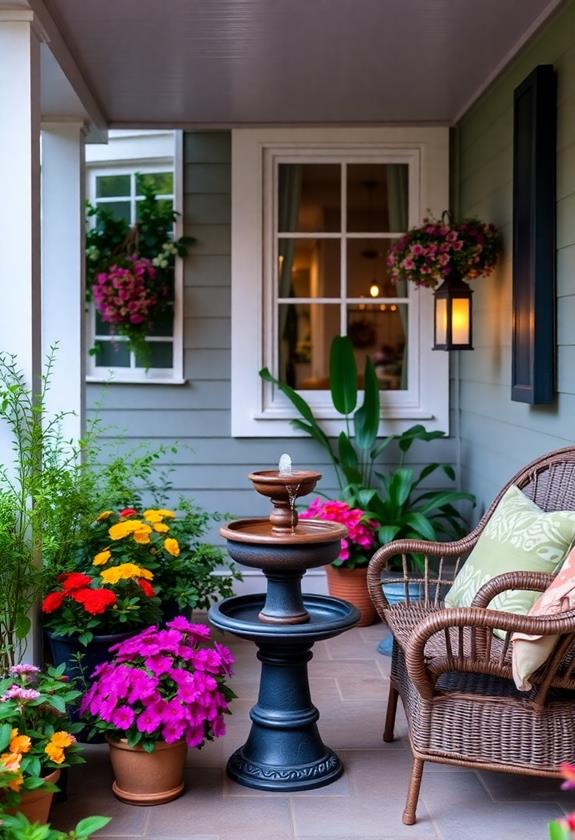 incorporate a water feature