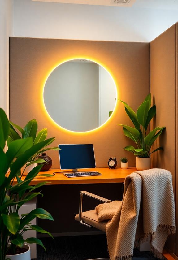 incorporate compact reflective surface