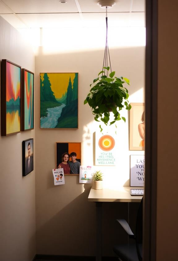 incorporate decorative wall art