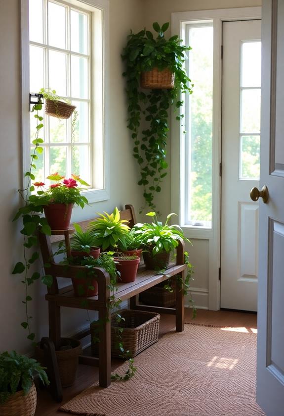 incorporate natural plant elements
