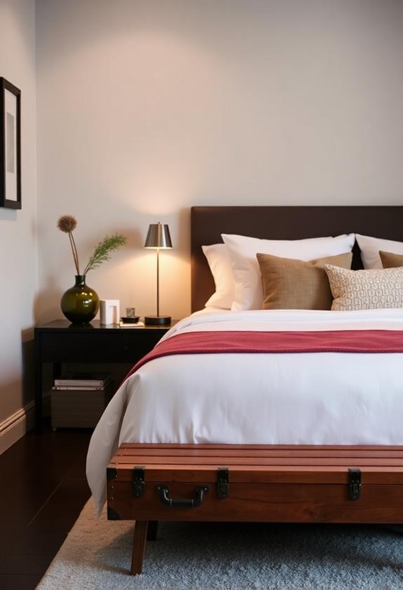 install luggage storage solution