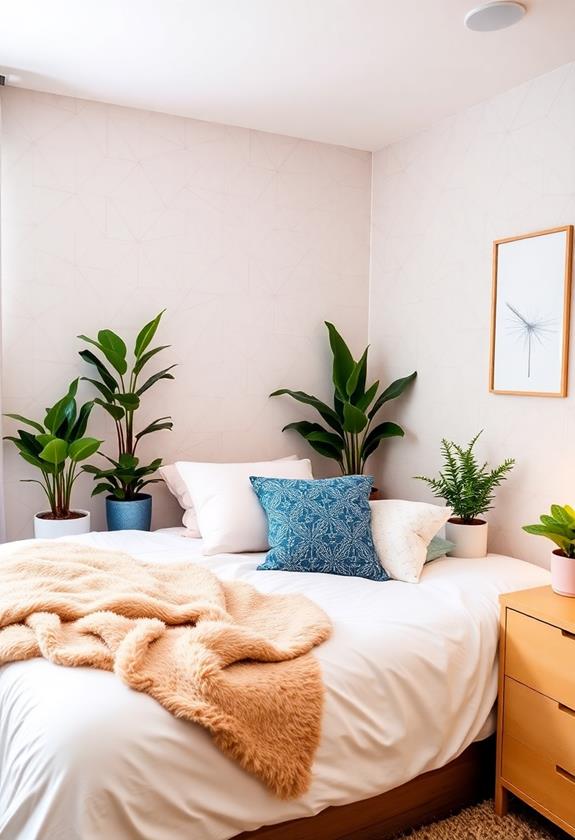 install temporary wall decor