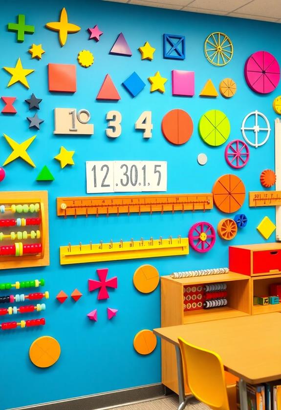 interactive learning tool display