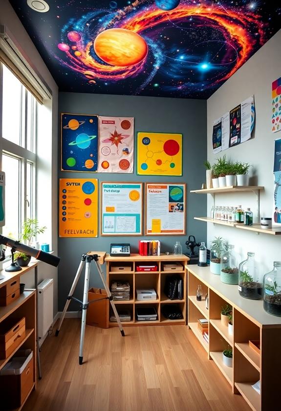 interactive science learning hub