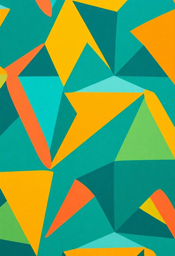 intricate geometric wall designs