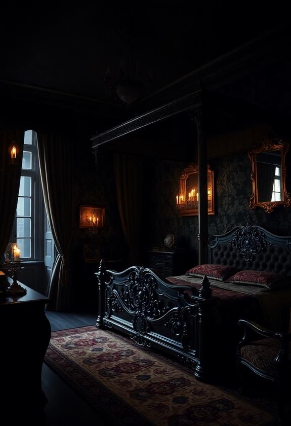 intricate victorian style furnishings