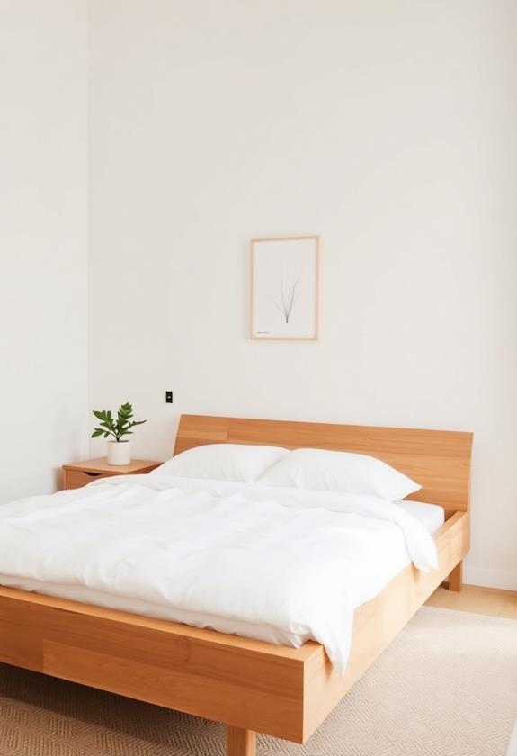 low bed frame selection