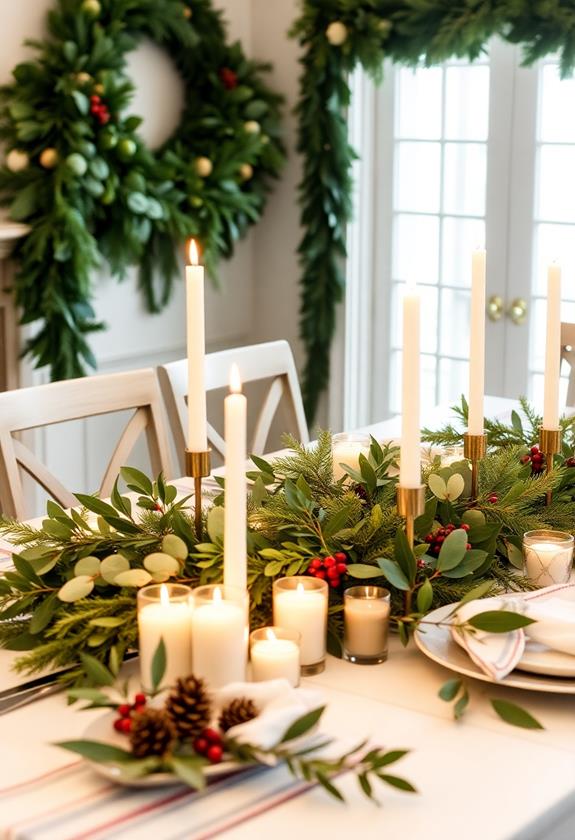 lush botanical features present