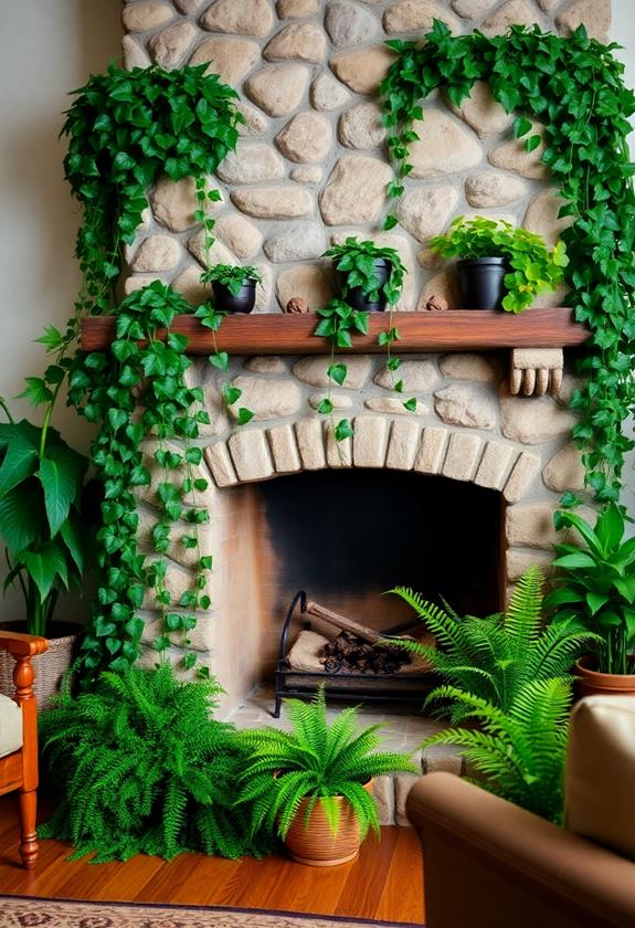 lush foliage and flora