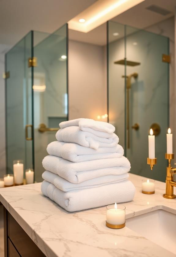 luxurious soft bath towels