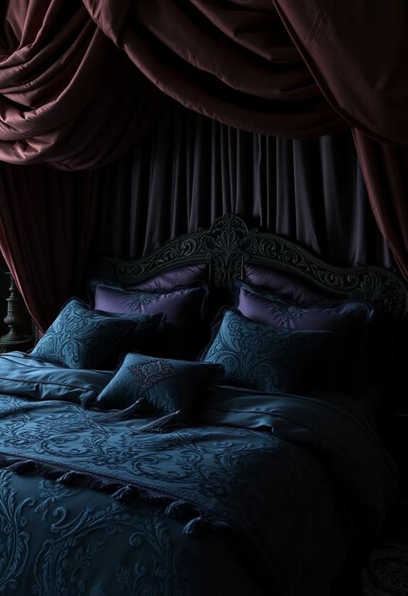 luxurious soft fabric bedding