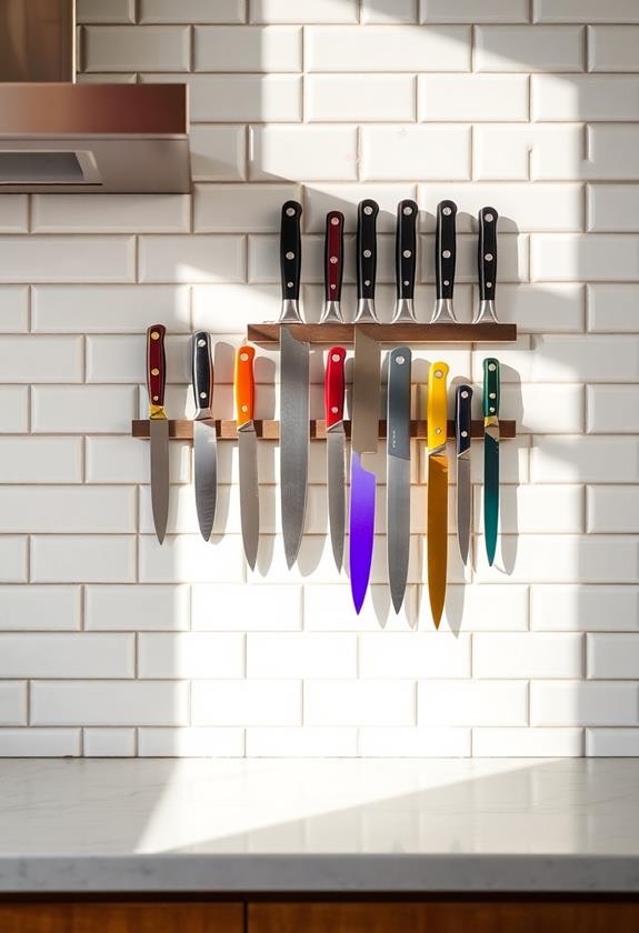 magnetic knife holder strips
