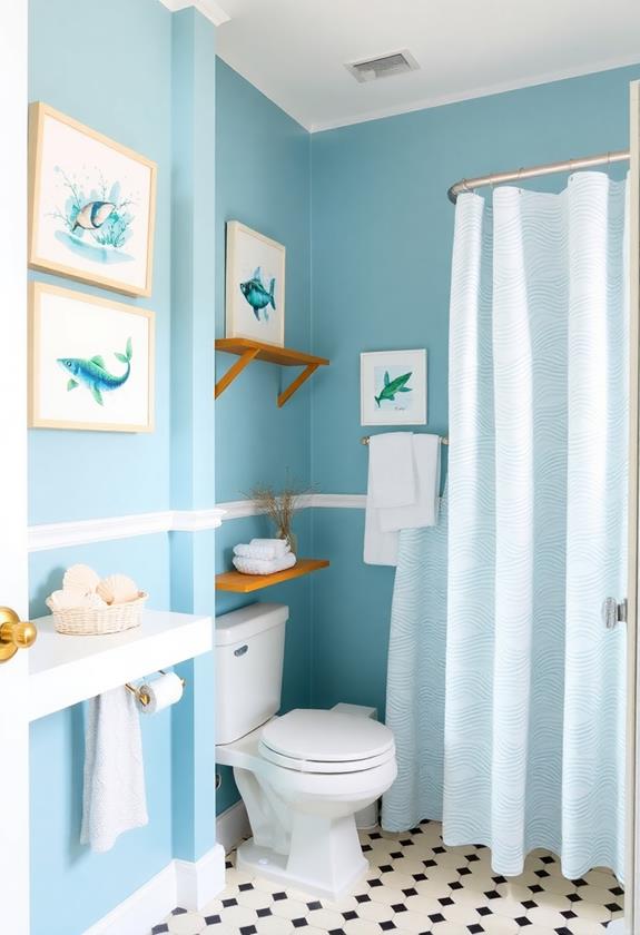 marine themed creative expressions