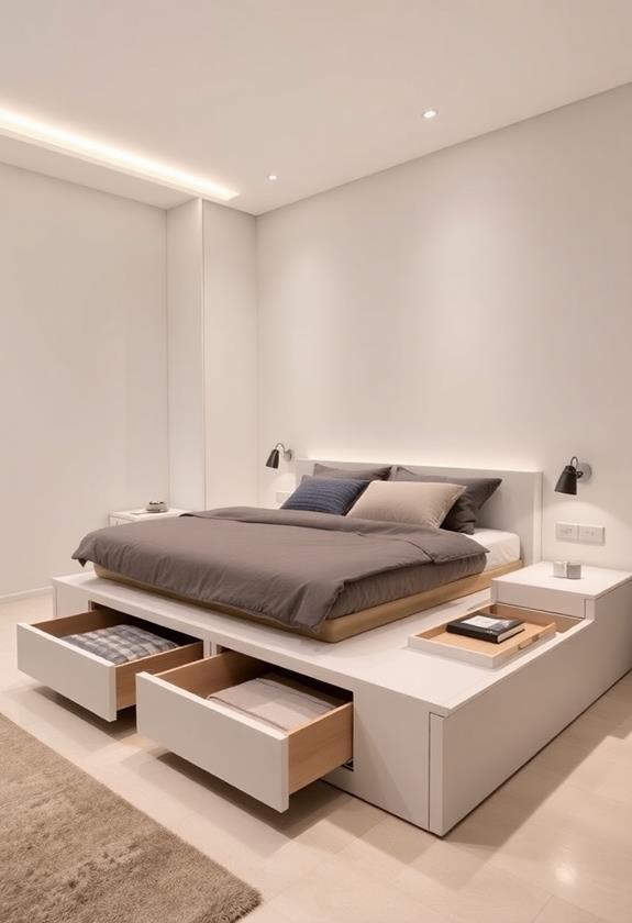 maximize space with storage