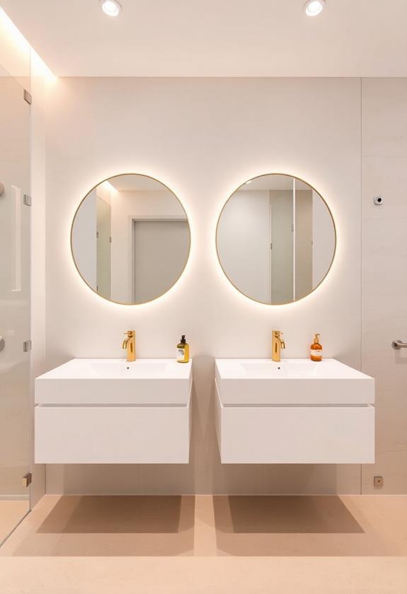 modern stylish bathroom fixtures