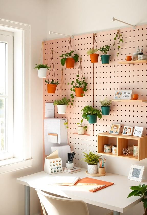 mount pegboards securely