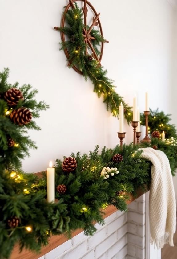 natural decor elements together