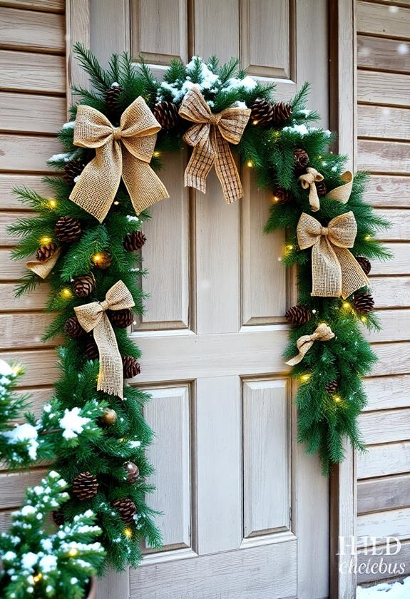 natural textured fabric decor