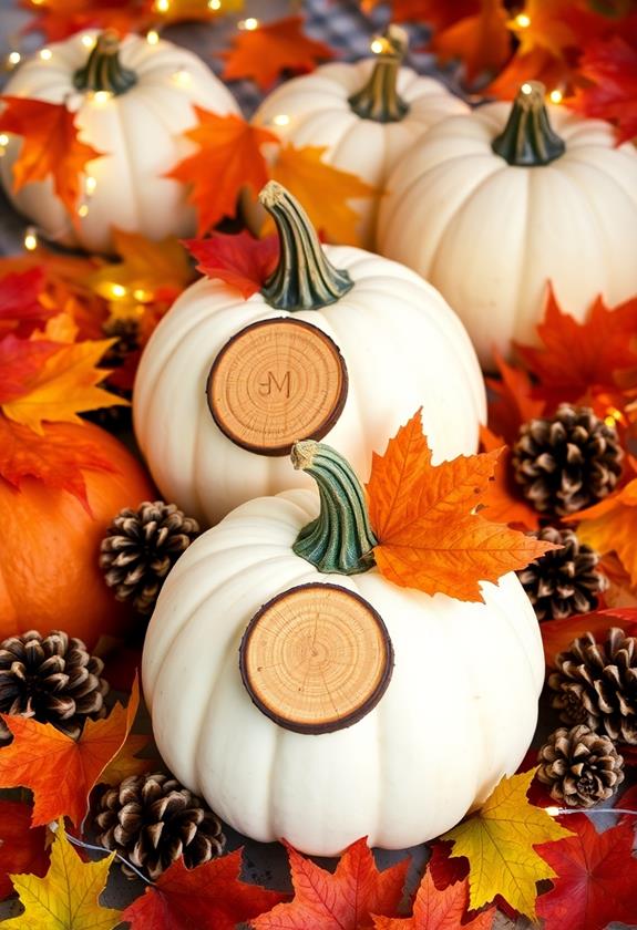 natural wood slice decor