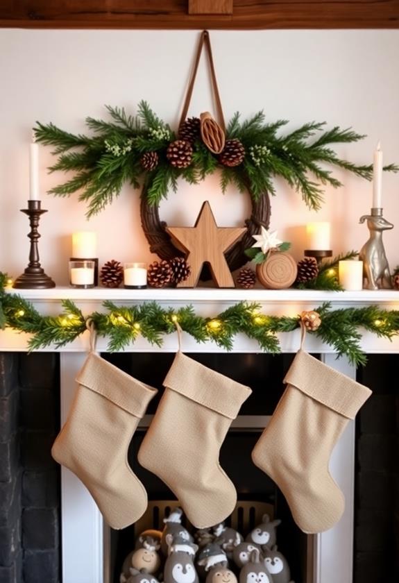 nature inspired rustic decor