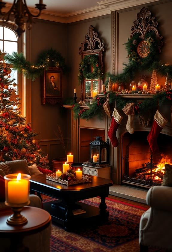 nostalgic holiday atmosphere