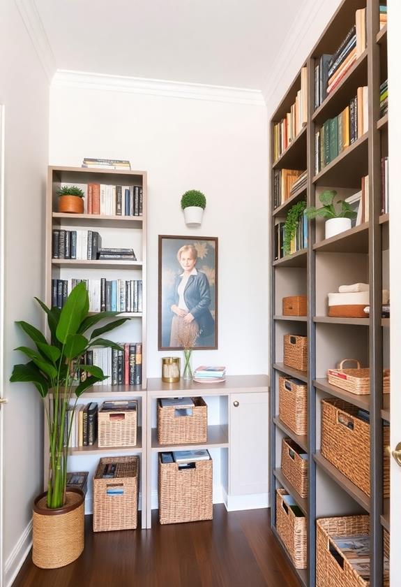 opt for vertical storage