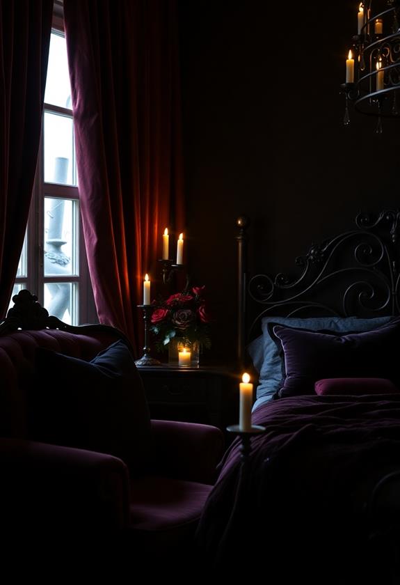 opulent velvet decorative touches