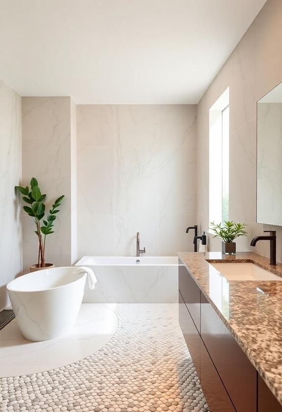 organic rock design features