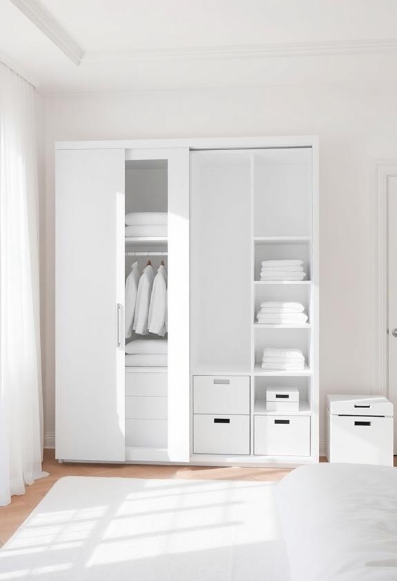 organized storage for closets